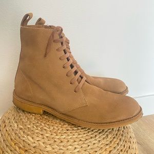 Designer Men’s Bottega Veneta Desert Boot size 44 brown suede